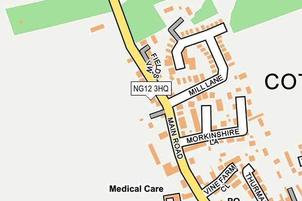 Map of THE 2ND FLOORING CO. LIMITED at local scale