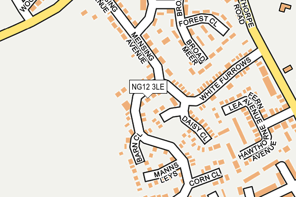 Map of CJ THOMAS PROPERTY INVESTMENTS LIMITED at local scale