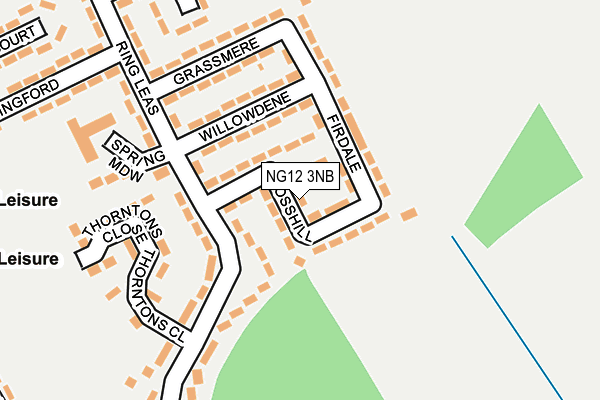 Map of VALE SKIP HIRE LIMITED at local scale