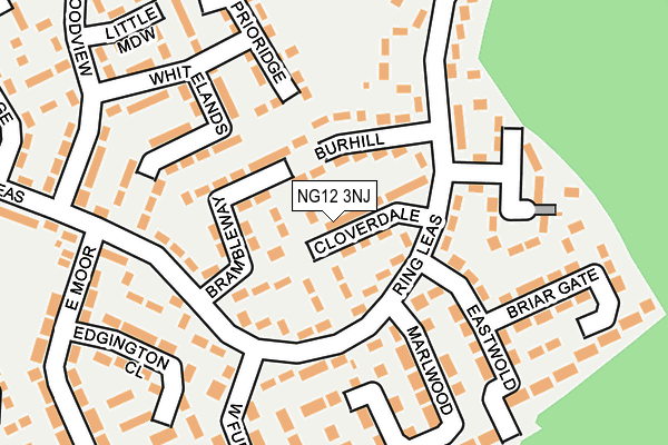 NG12 3NJ map - OS OpenMap – Local (Ordnance Survey)