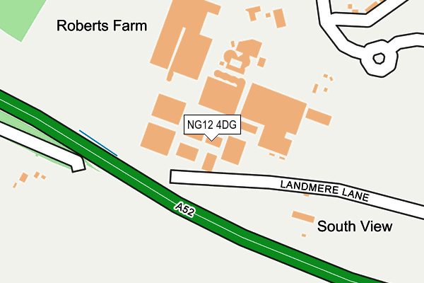 Map of ALPACA LODGE LIMITED at local scale