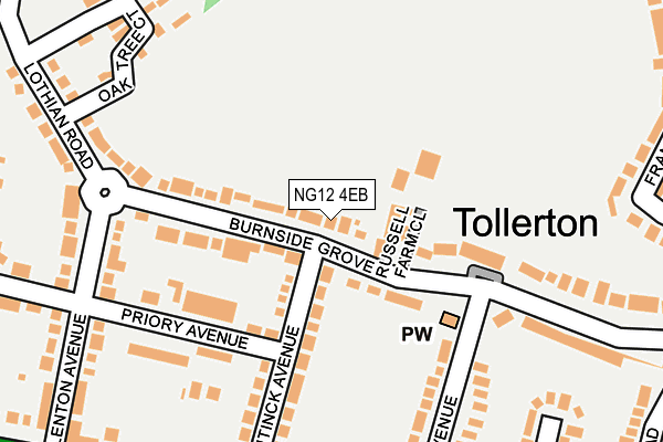 Map of VILLAGE PETS LTD at local scale