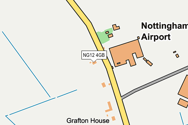 NG12 4GB map - OS OpenMap – Local (Ordnance Survey)