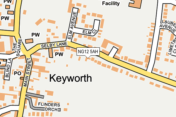 Map of CHARNWOOD PROPERTY CONSULTANTS AND DEVELOPERS LIMITED at local scale