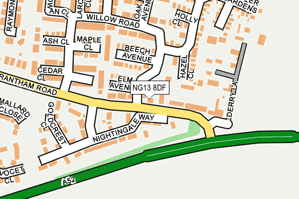 Map of DAVIES PROPERTY SOLUTIONS LIMITED at local scale