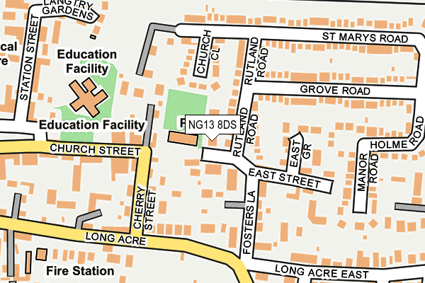 Map of IMPACT BUILDING SERVICES LIMITED at local scale