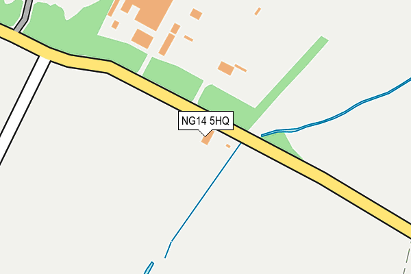 NG14 5HQ map - OS OpenMap – Local (Ordnance Survey)