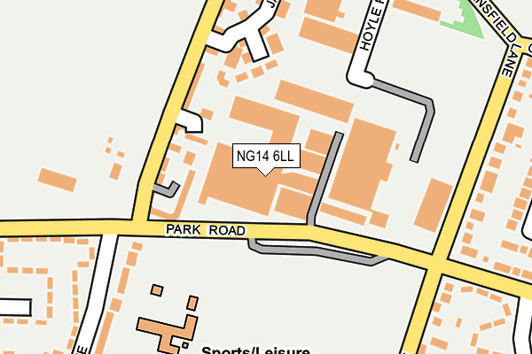 Map of SUE'S SNACKS LTD at local scale