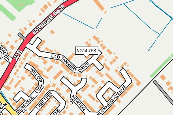 Map of LANCER LETTINGS LTD at local scale