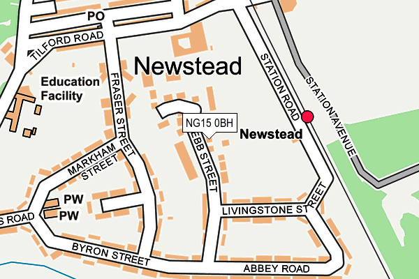 Map of COULDWELL PROPERTY SOLUTIONS LTD at local scale