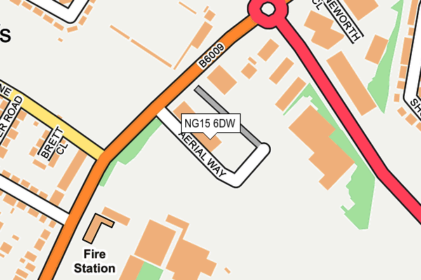 Map of DOFF PORTLAND LIMITED at local scale