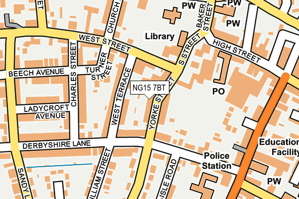 Map of ROBERT MADDEN BUILDING LIMITED at local scale