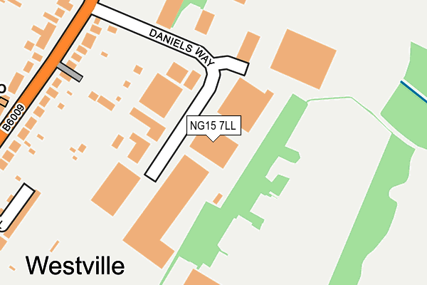 Map of THE MAILSHOP MAILING (HOLDINGS) LIMITED at local scale