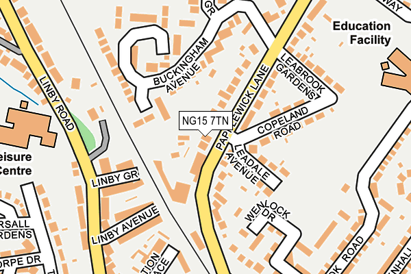 Map of FELT CARE LTD at local scale