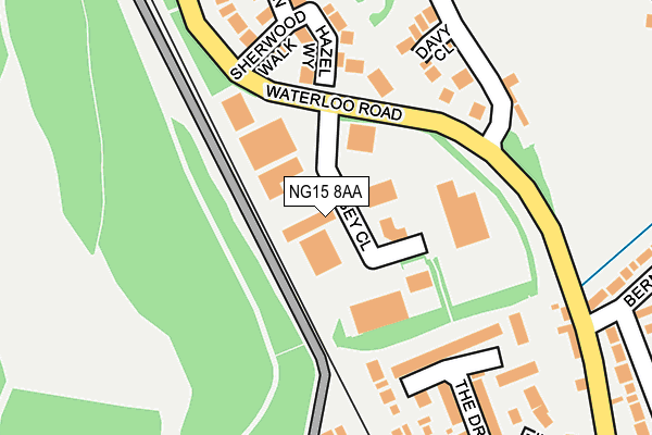 Map of CAINTE SERVICES LTD at local scale