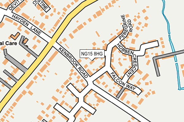 Map of DRAC (UK) LTD at local scale