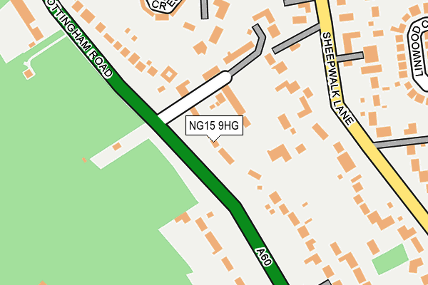 Map of MELISSI LIMITED at local scale