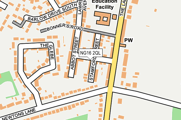 Map of WHELDON MEDIA LTD at local scale
