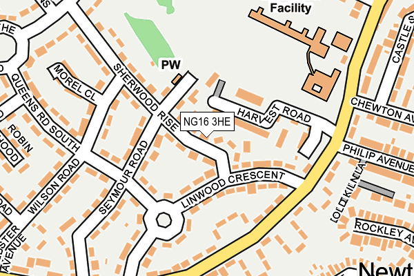 Map of BOLINA HAULAGE LTD at local scale