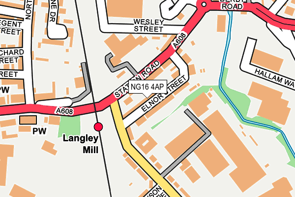 Map of SLATER ELECTRICAL SERVICES LIMITED at local scale