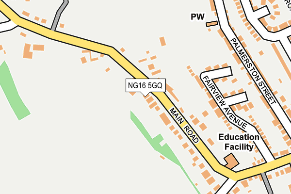 Map of JLTS PROPERTIES LTD at local scale