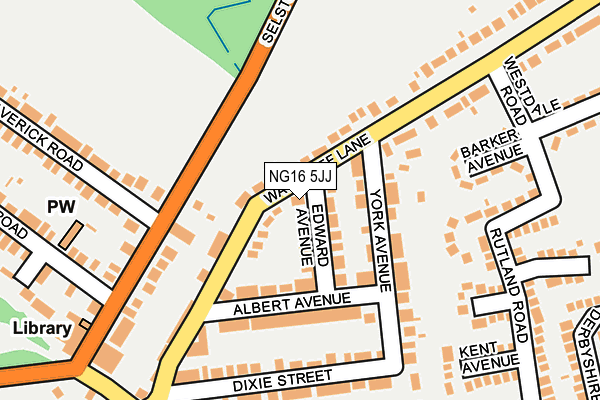 Map of COSEY LETS LTD at local scale