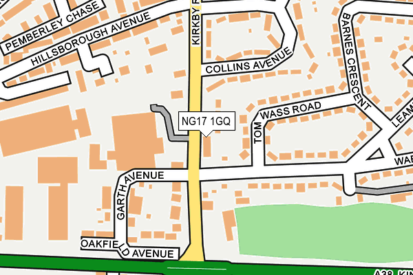 Map of STE MARTIN PROPERTIES LTD at local scale