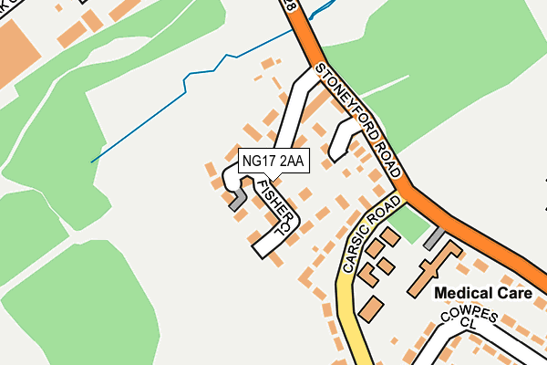 Map of A I MASON STREET FURNITURE INSTALLATIONS LIMITED at local scale