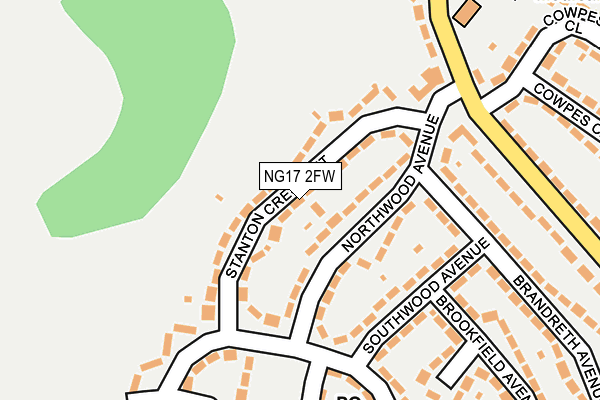 Map of FPI PROPERTY LTD at local scale