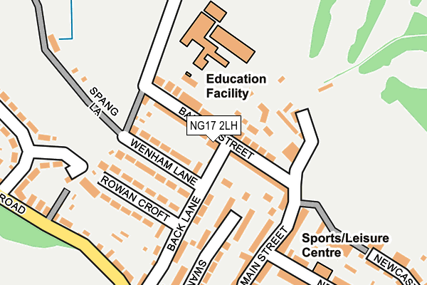 Map of TRISKELION MOTORCYCLE TRADING LTD at local scale