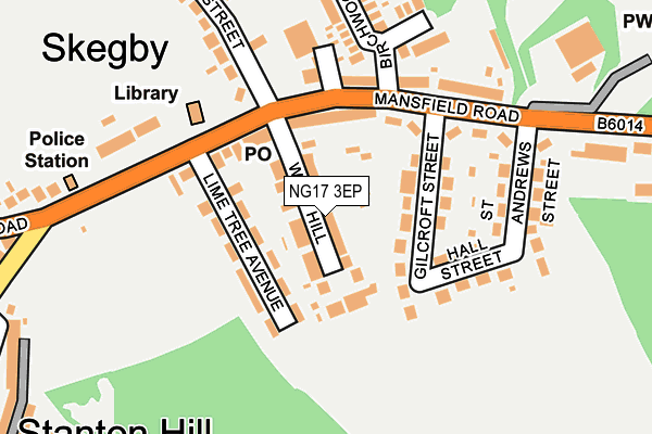 Map of ROSIE SMITH ELECTRICAL & PROPERTY SERVICES LTD at local scale