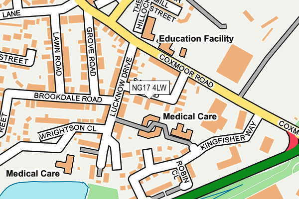 Map of HILL MECHANICAL ENGINEERING LIMITED at local scale