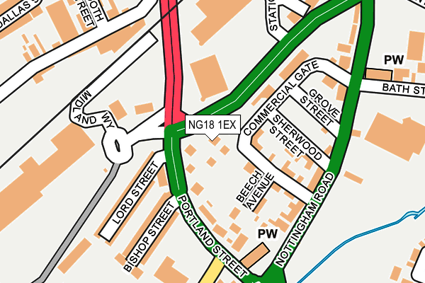 Map of REVOLUTION WHEELS INTERNATIONAL (HOLDINGS) LIMITED at local scale