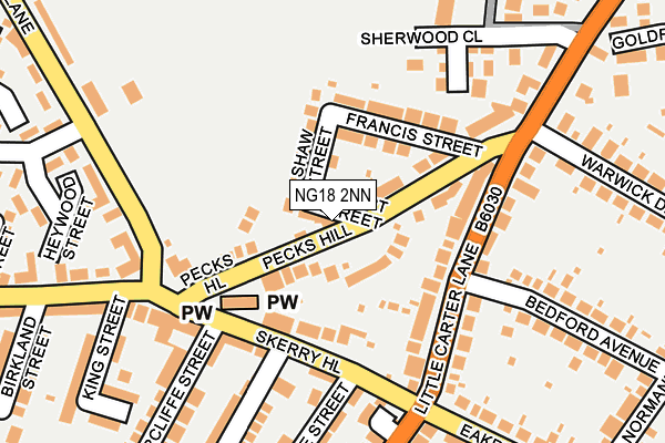 Map of CHIFF CHAFF CONSULTING LTD at local scale