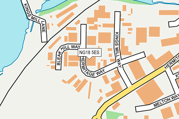 Map of BUDGET MOBILE BODYSHOP LTD at local scale