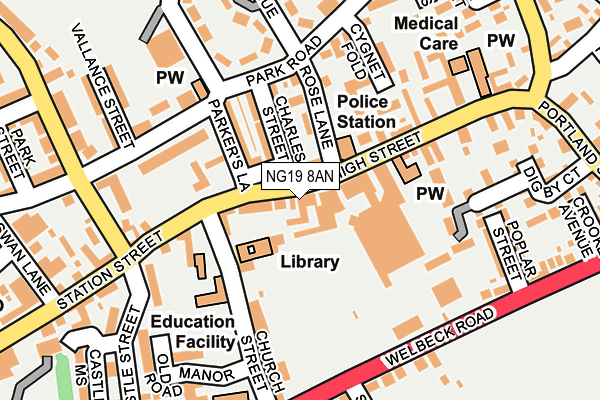 Map of RICHMOND STATIONERY LIMITED at local scale