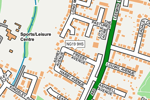 Map of DENCH-SMITH ACADEMY LTD at local scale