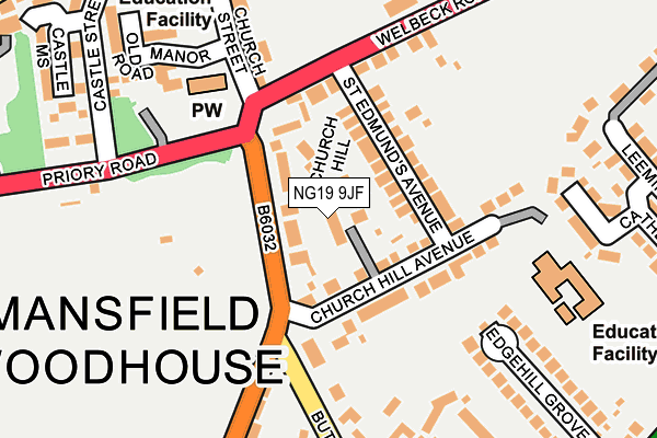 Map of CHURCH HOUSE GARDENS LIMITED at local scale