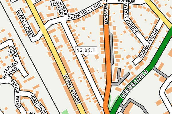 Map of LES STIRLAND PLASTERING CONTRACTORS LIMITED at local scale