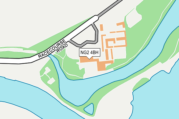 NG2 4BH map - OS OpenMap – Local (Ordnance Survey)