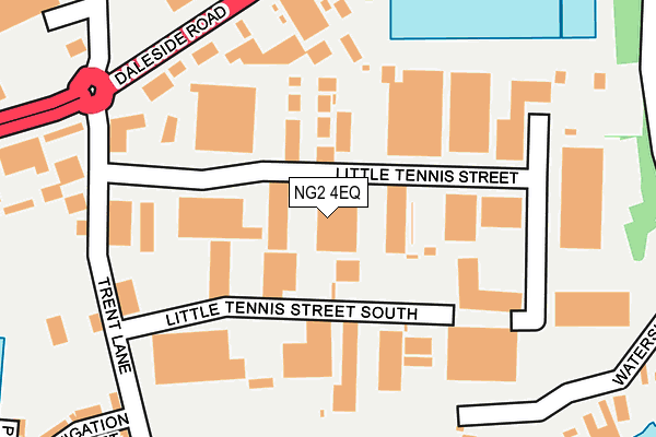 NG2 4EQ map - OS OpenMap – Local (Ordnance Survey)