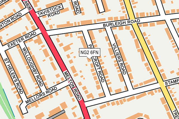 NG2 6FN map - OS OpenMap – Local (Ordnance Survey)