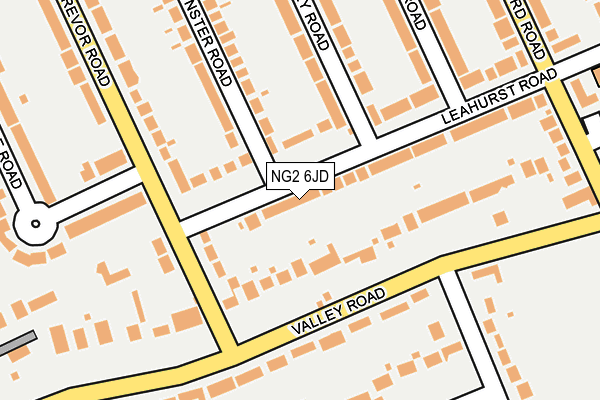 Map of SLEDDALE LIMITED at local scale