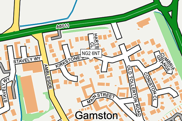 Map of MABSI LTD at local scale