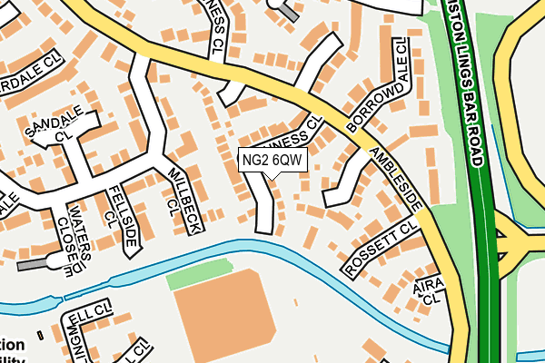 Map of SASKIA BINNS CONSULTANCY LTD at local scale