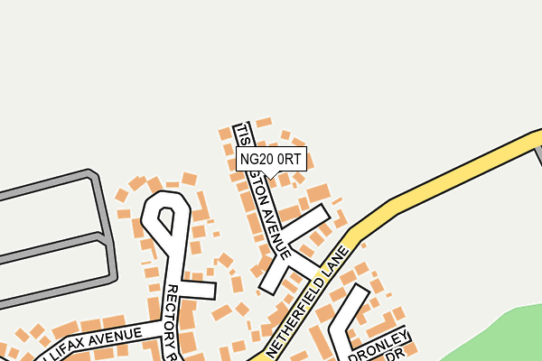 NG20 0RT map - OS OpenMap – Local (Ordnance Survey)