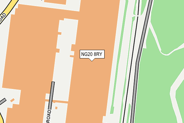 Map of OLD BROWN BAG CLOTHING LIMITED at local scale
