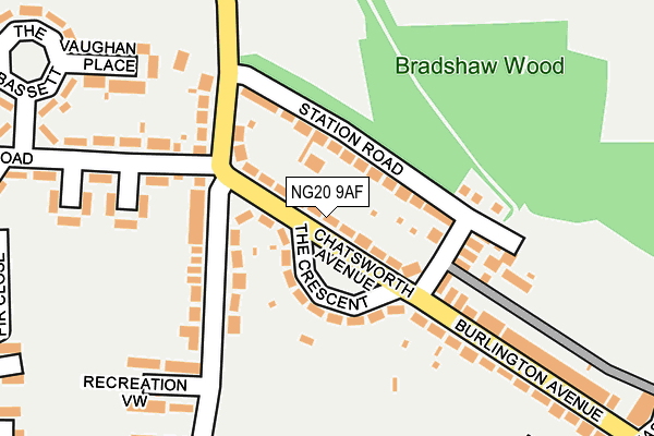 Map of ASTA PROPERTY MAINTENANCE LTD at local scale