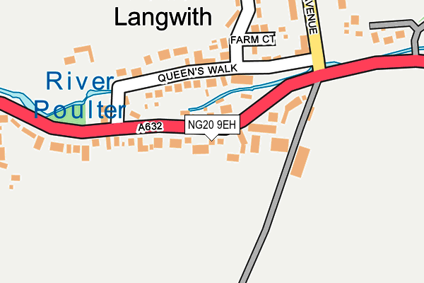 NG20 9EH map - OS OpenMap – Local (Ordnance Survey)