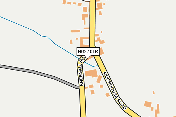 NG22 0TR map - OS OpenMap – Local (Ordnance Survey)